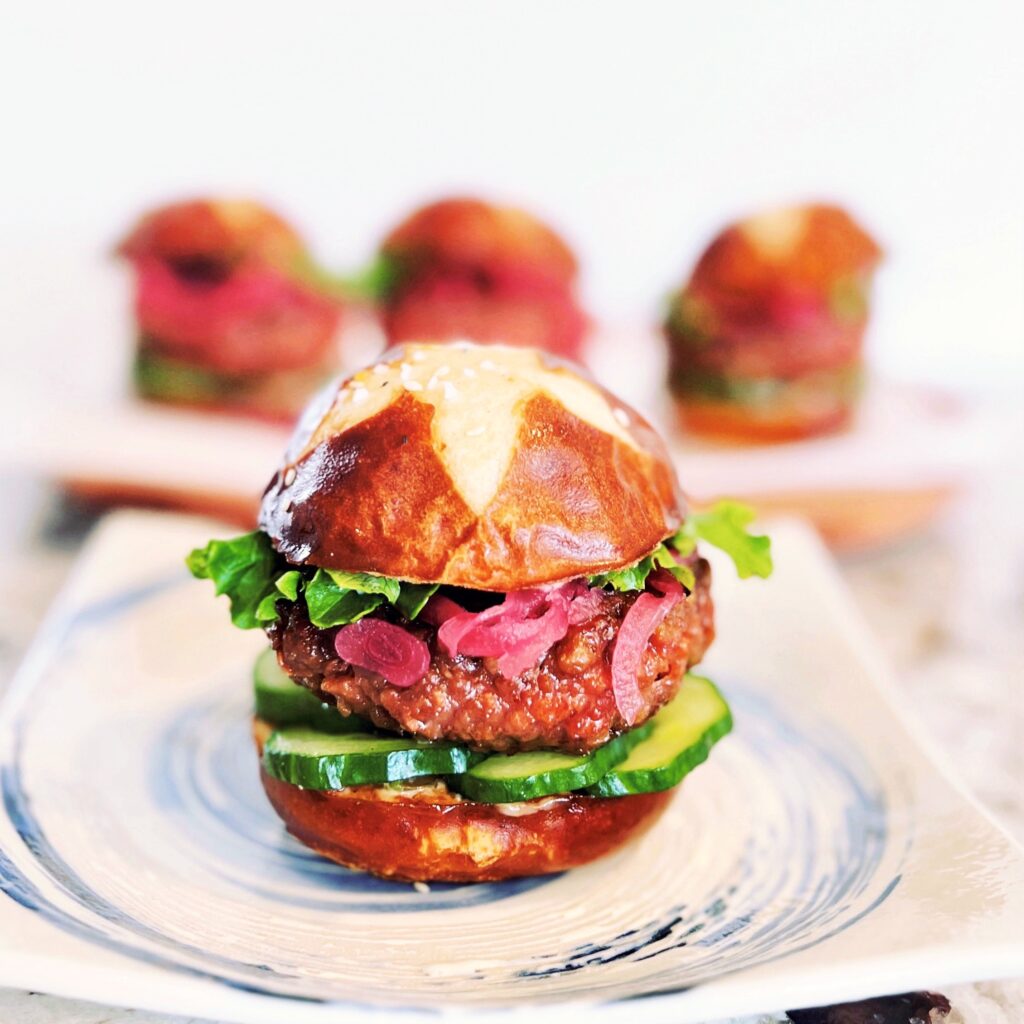 asian barbecue sliders