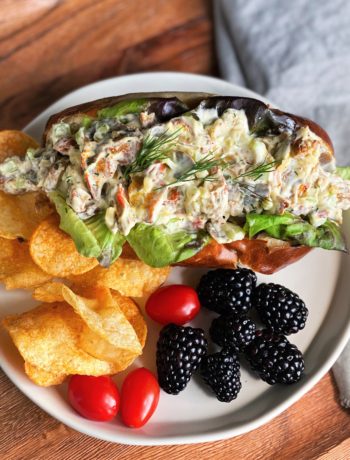 vegan lobster salad