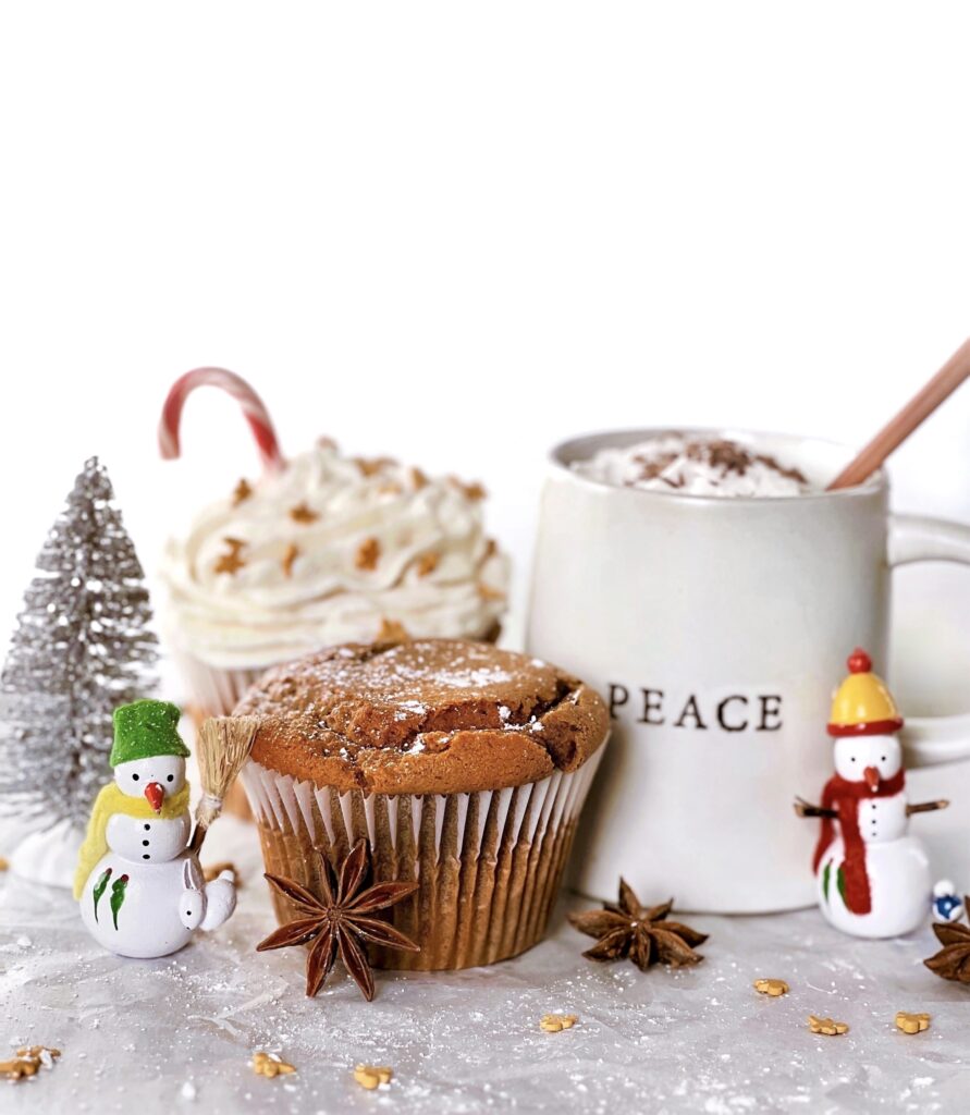gingerbread muffins