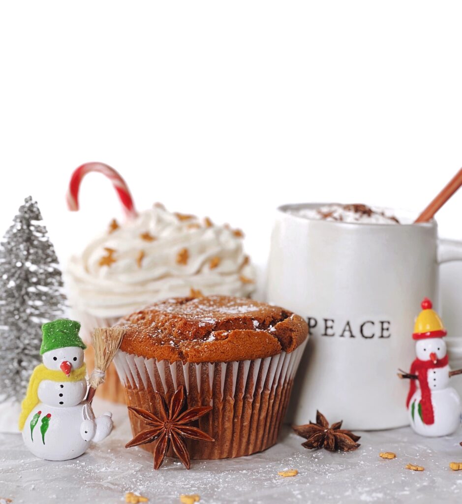 gingerbread muffins