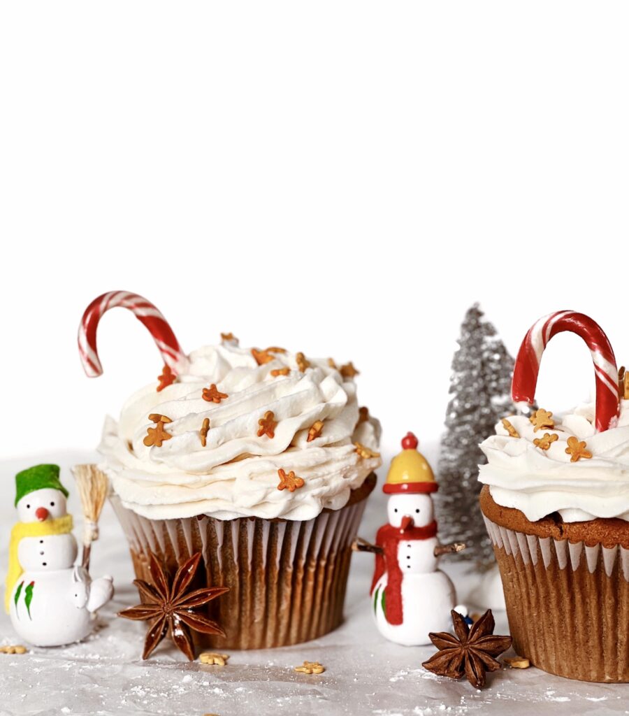 winter cupcakes