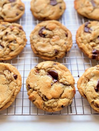 chocolate chunk espresso cookies