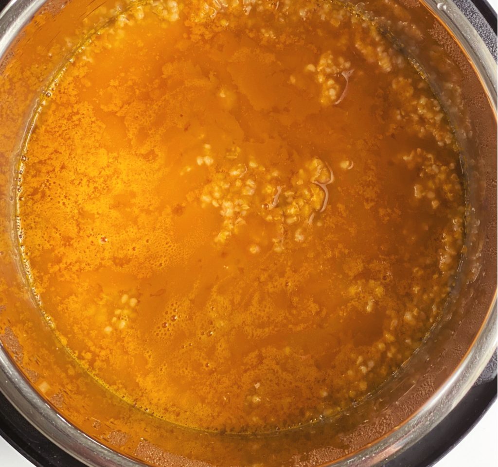 pumpkin pie oatmeal