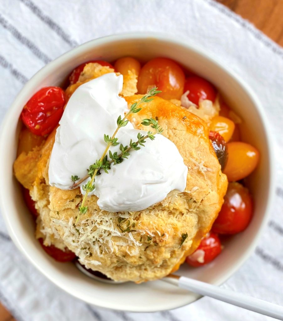 tomato cobbler