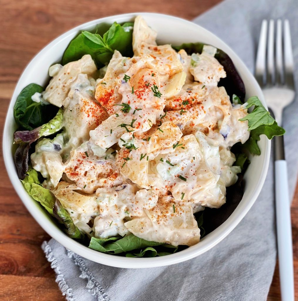 vegan lobster salad