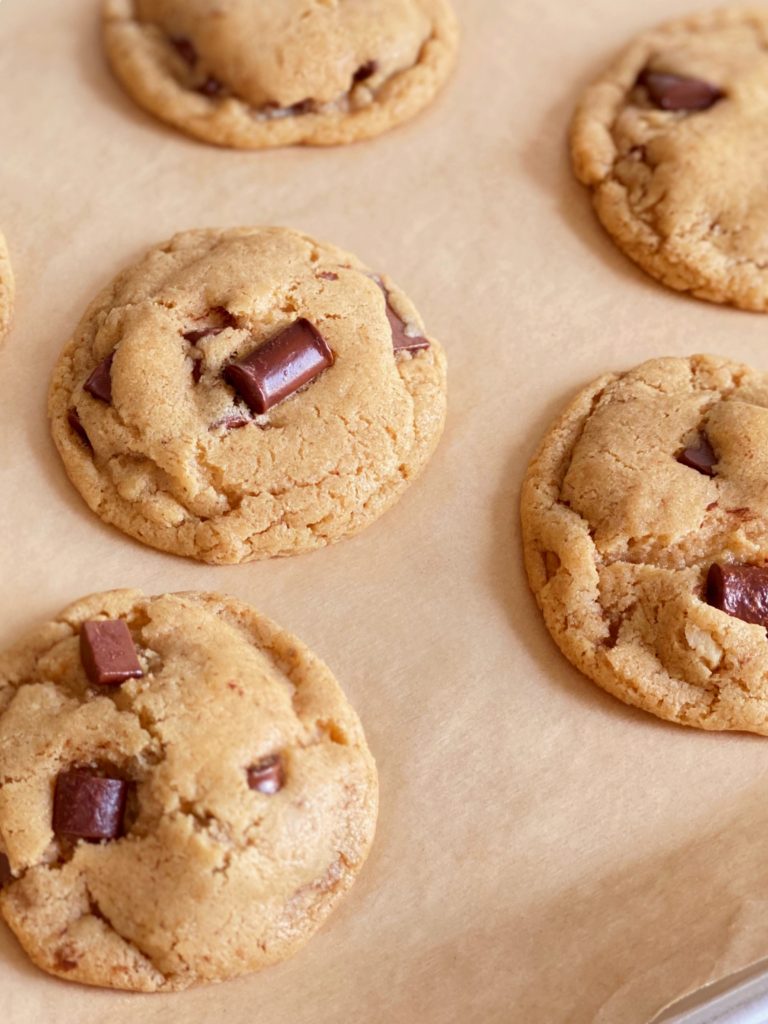 chocolate chunk espresso cookies
