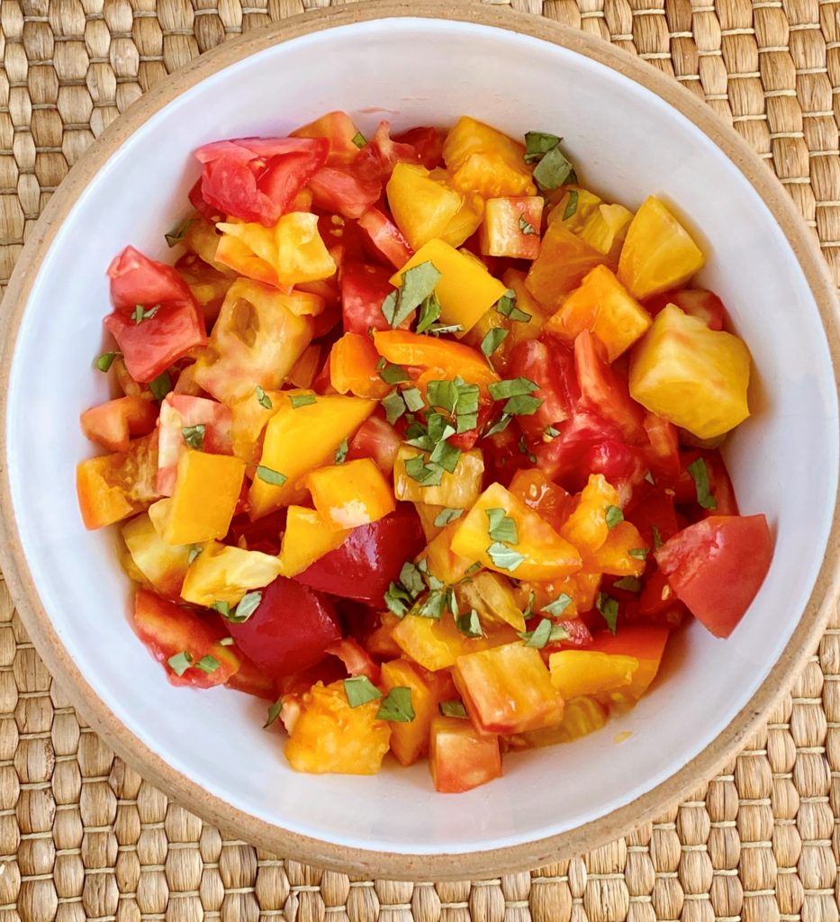 tomato cobbler