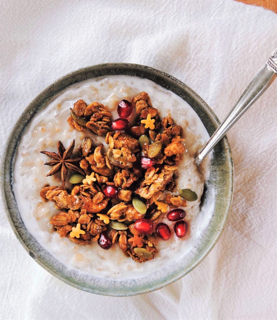gingerbread granola