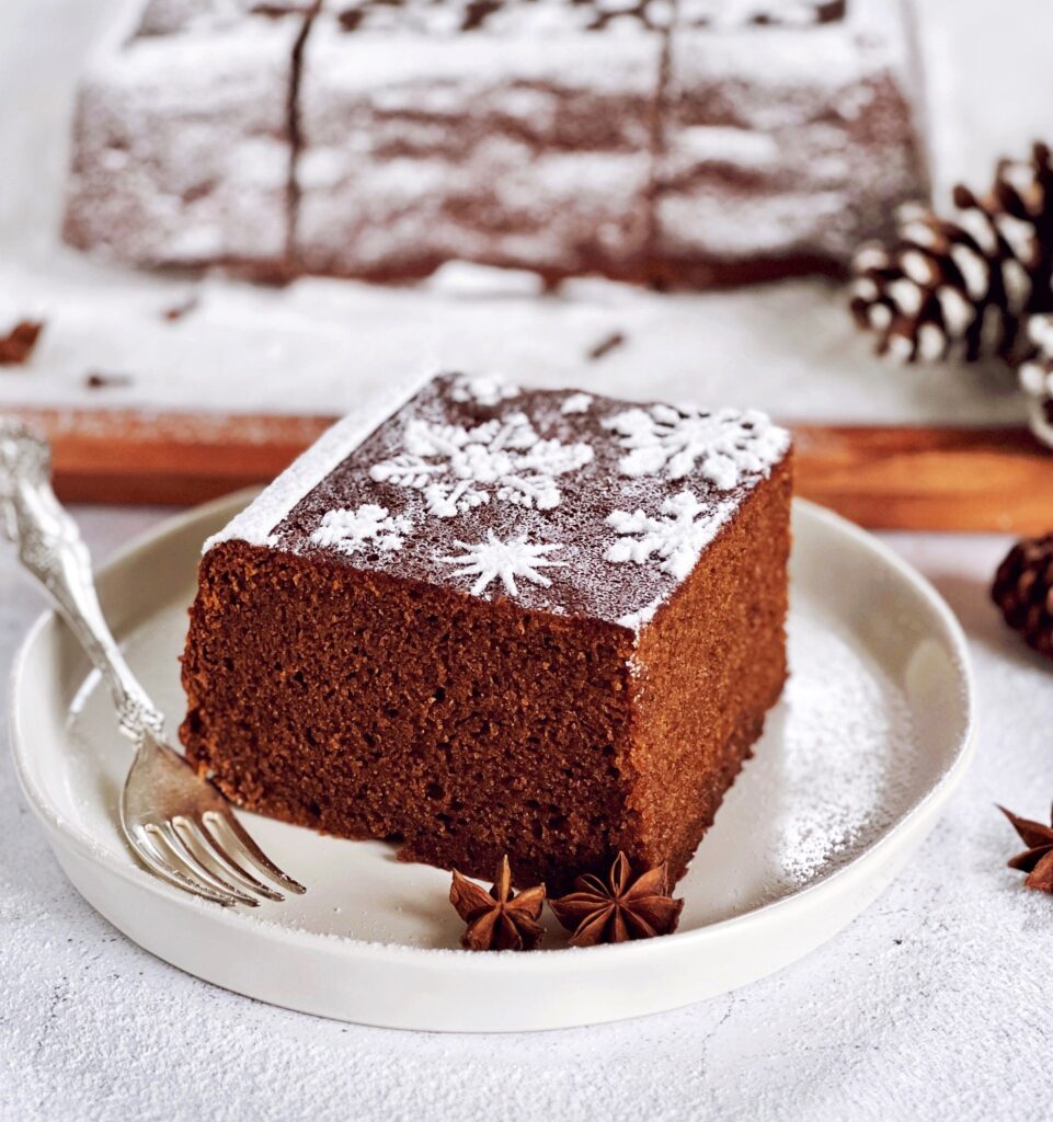 snowflake cake