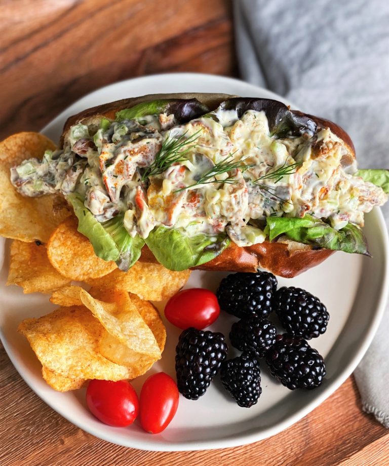 vegan lobster salad