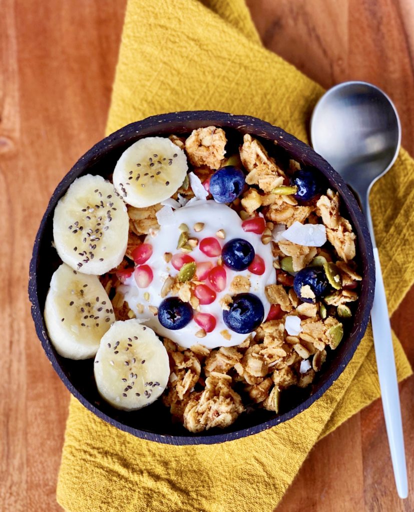 caramel granola