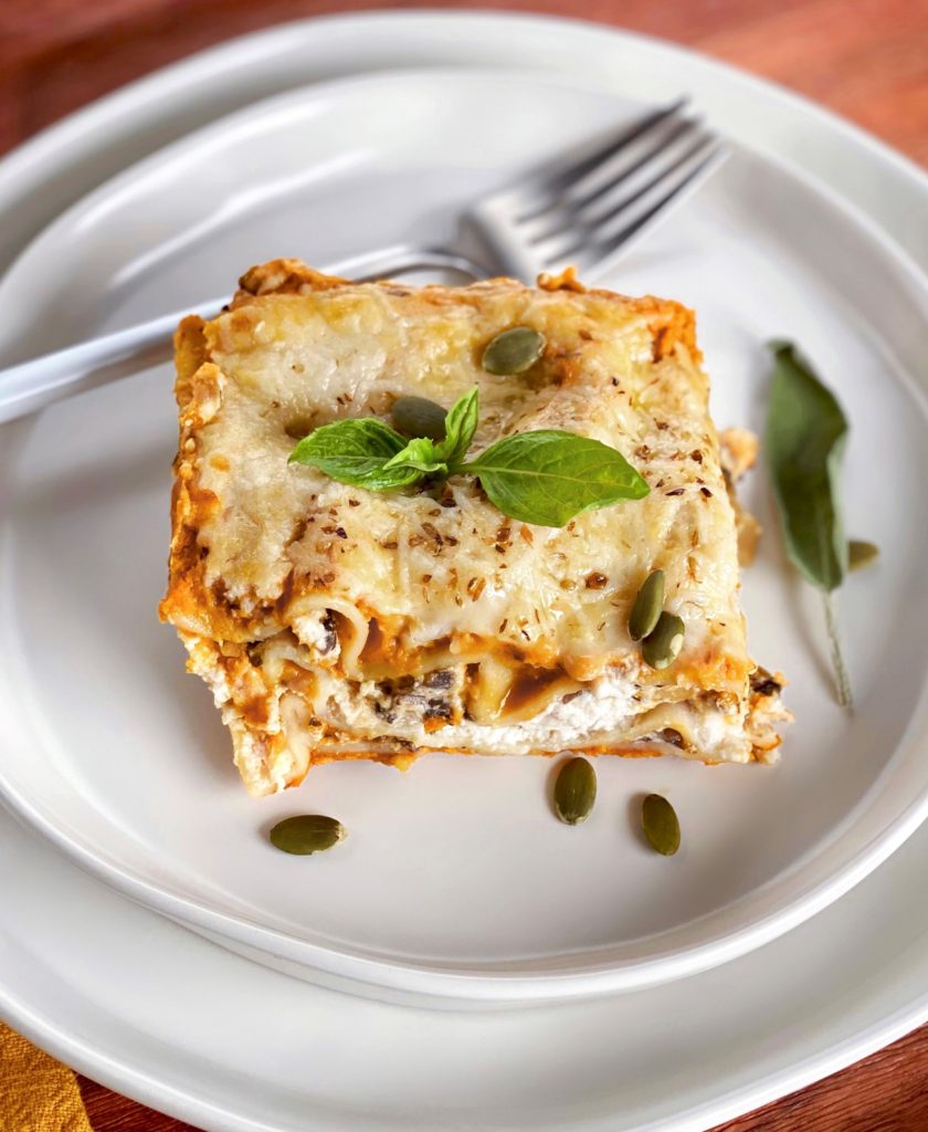 pumpkin lasagna