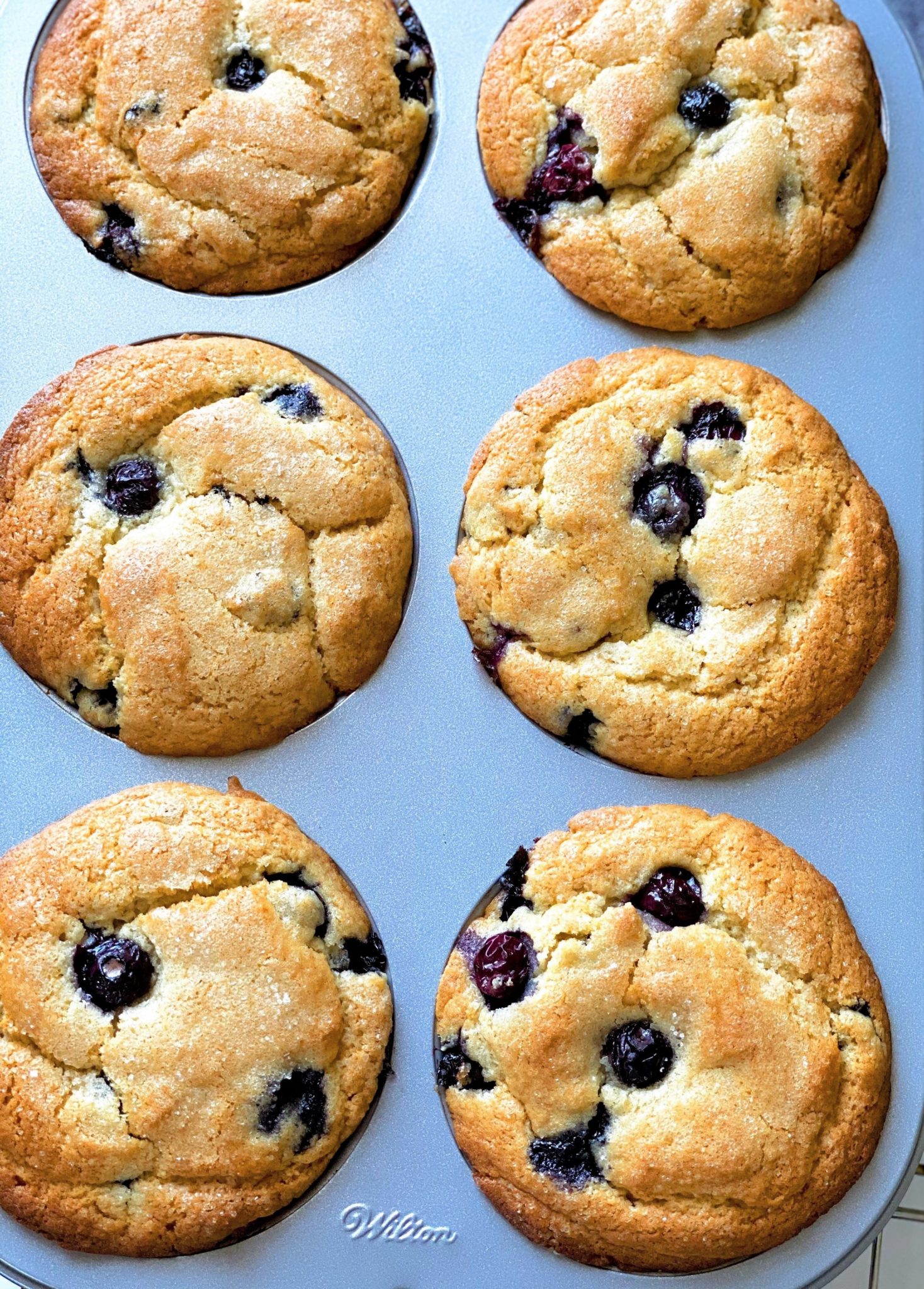 blueberry muffins