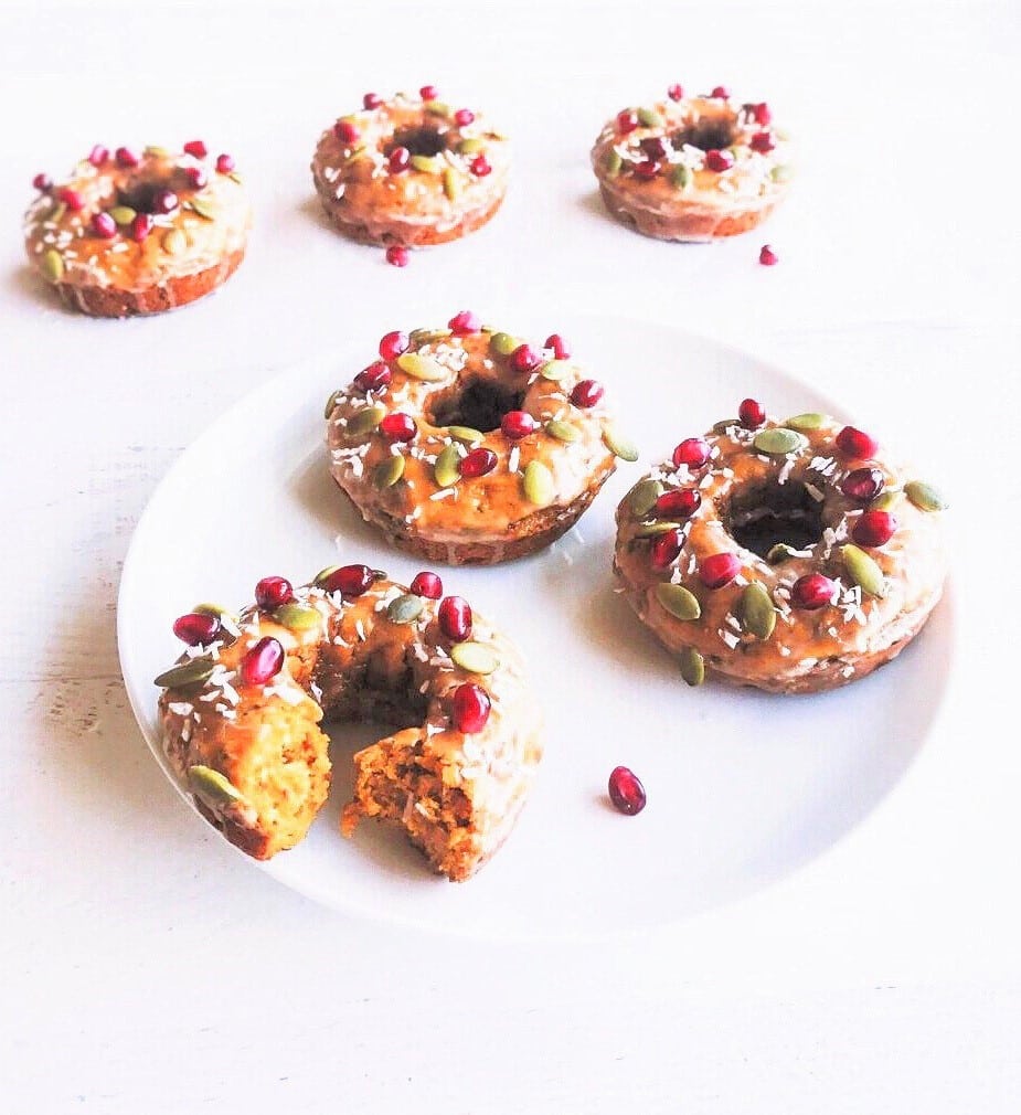 pumpkin cider donuts
